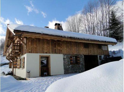 Chez La Fine Les Gets Exterior foto